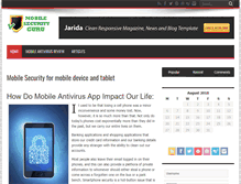 Tablet Screenshot of mobilesecurityguru.com